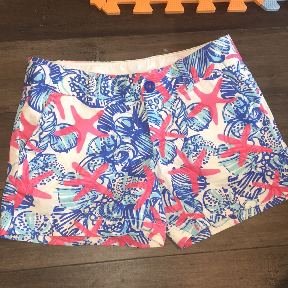 She she Shells lilli pulitzer callahan shorts